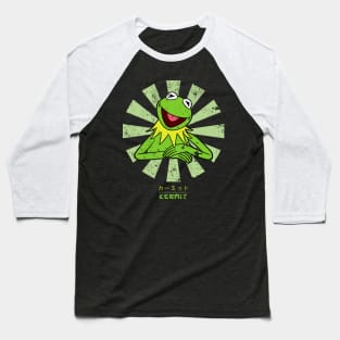 Kermit The Frog Retro Japanese Baseball T-Shirt